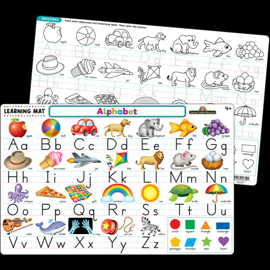 Alphabet Learning Mat (Teacher Created Resources)