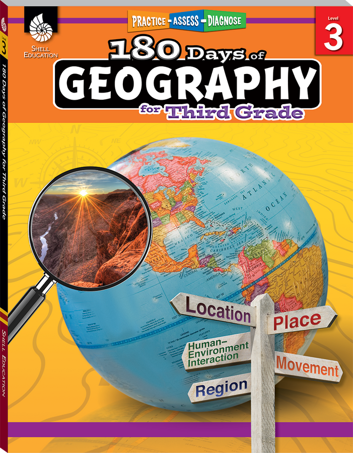 180 Days of Geography for Third Grade