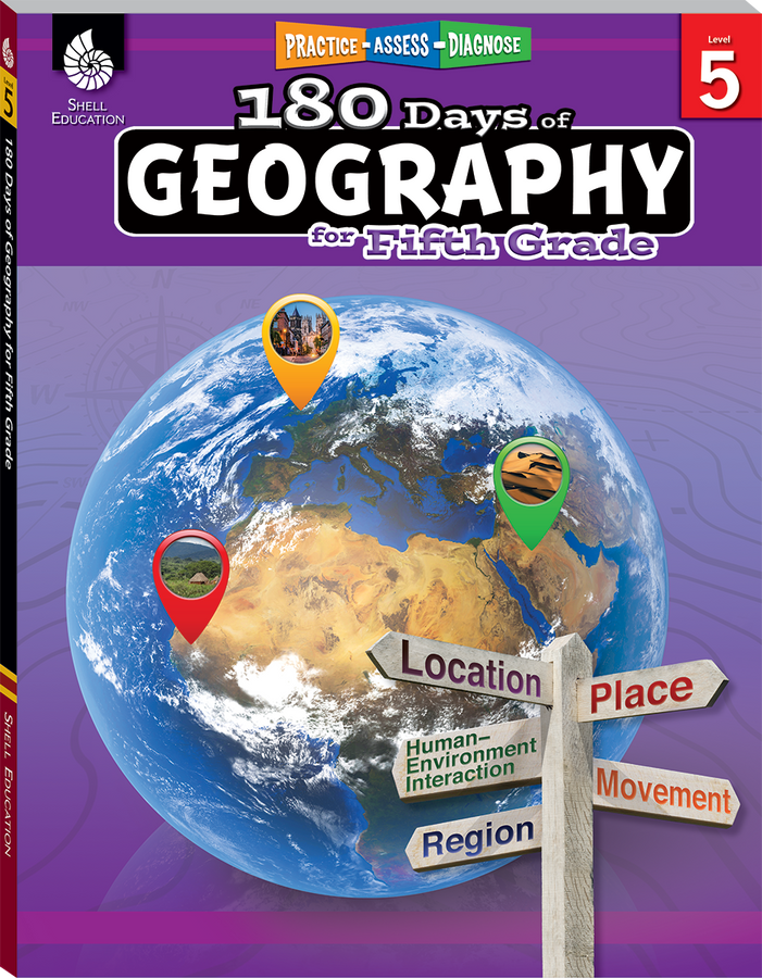 180 Days of Geography for Fifth Grade