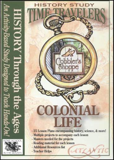 Time Travelers American History Study: Colonial Life CD (Clearance)