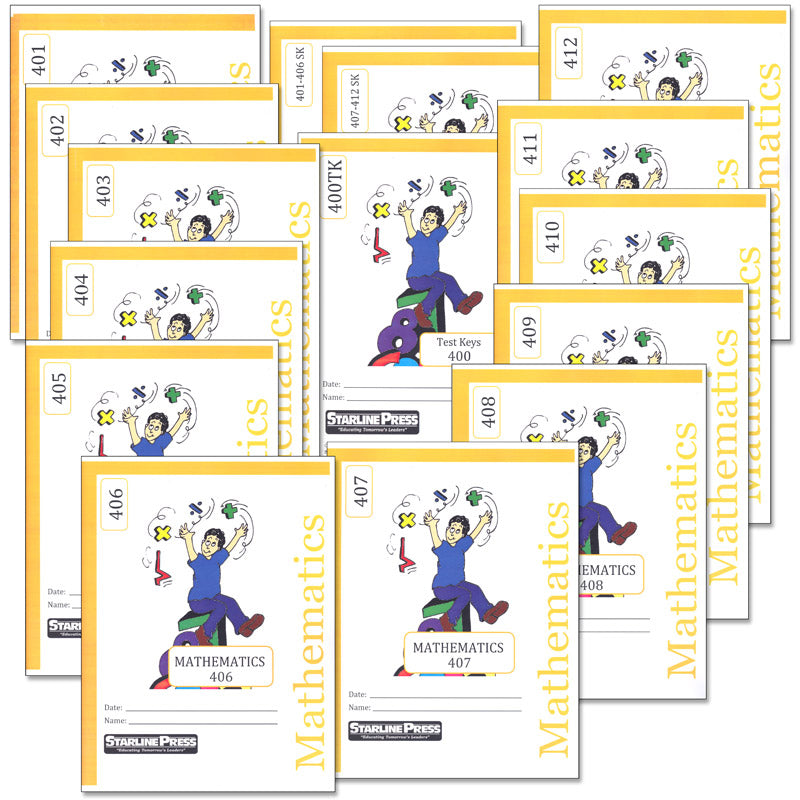 Starline Press Math 4 Set A Brighter Child Homeschool & Educational