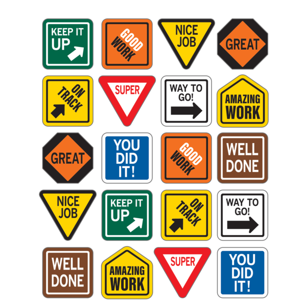 Under Construction Positive Stickers-Teacher Created Resources