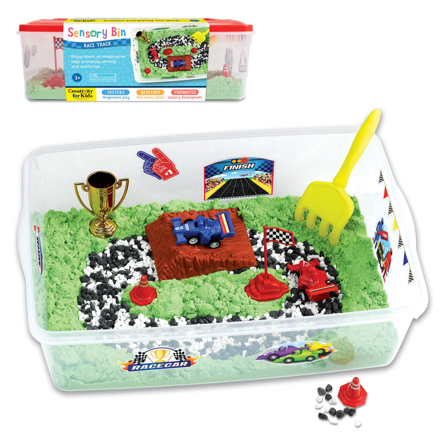 Sensory Bin Racetrack (Faber-Castell)