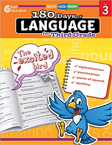 180 Days of Language Grade 3 - Teacher Created