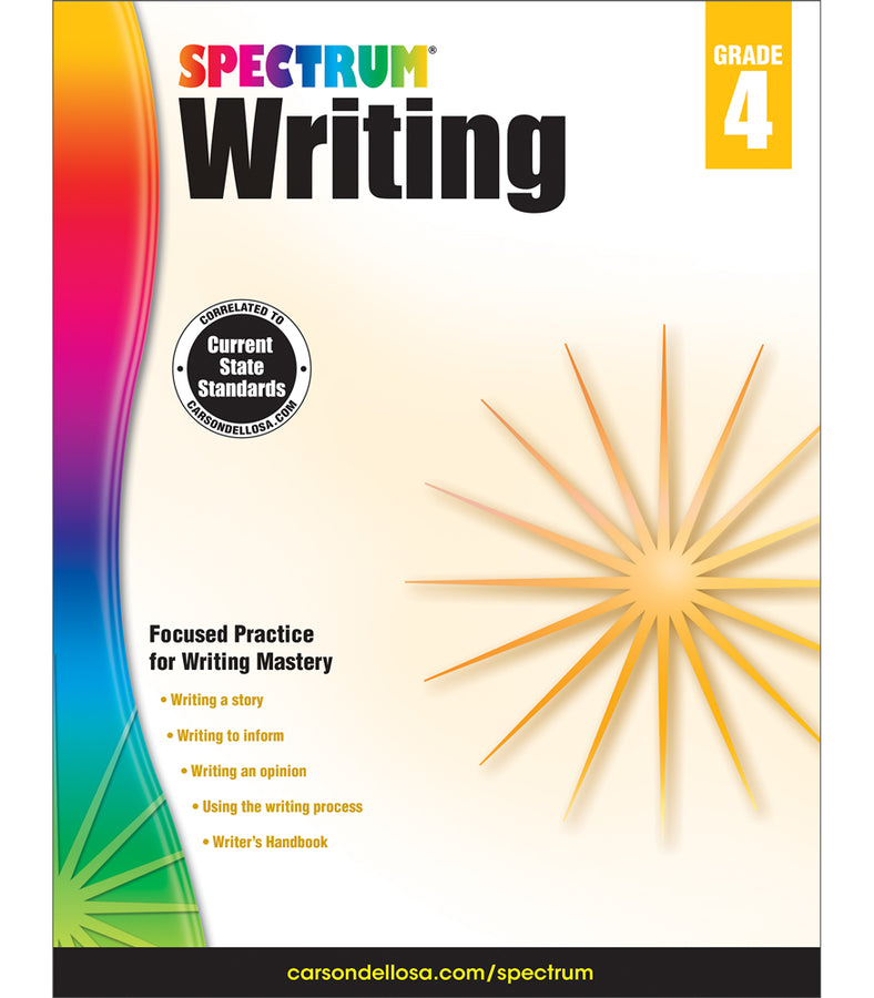 Spectrum Writing Grade 4