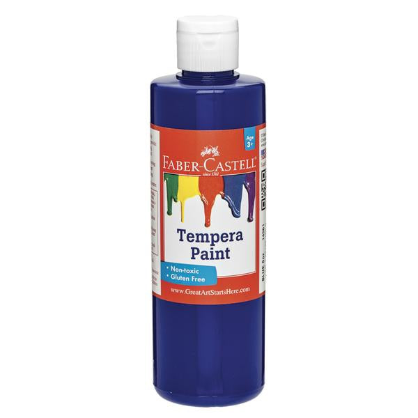 Blue Tempera Paint