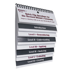 Quick Flip Questions for the Revised Bloom’s Taxonomy