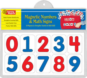 Learning Magnets Numbers & Math Signs