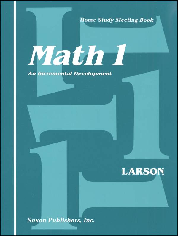 Saxon Math 1 Meeting Book
