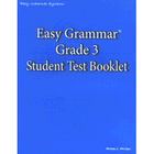 Easy Grammar Grade 3 Test Booklet – A Brighter Child Homeschool