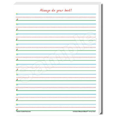 Smart Start 1-2 Writing Paper: 100 Sheets