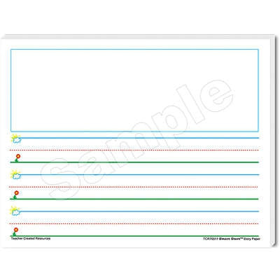 Smart Start K-1 Story Paper: 100 Sheets