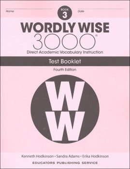 Wordly Wise 3000 Tests Grade 3 (4th Edition)