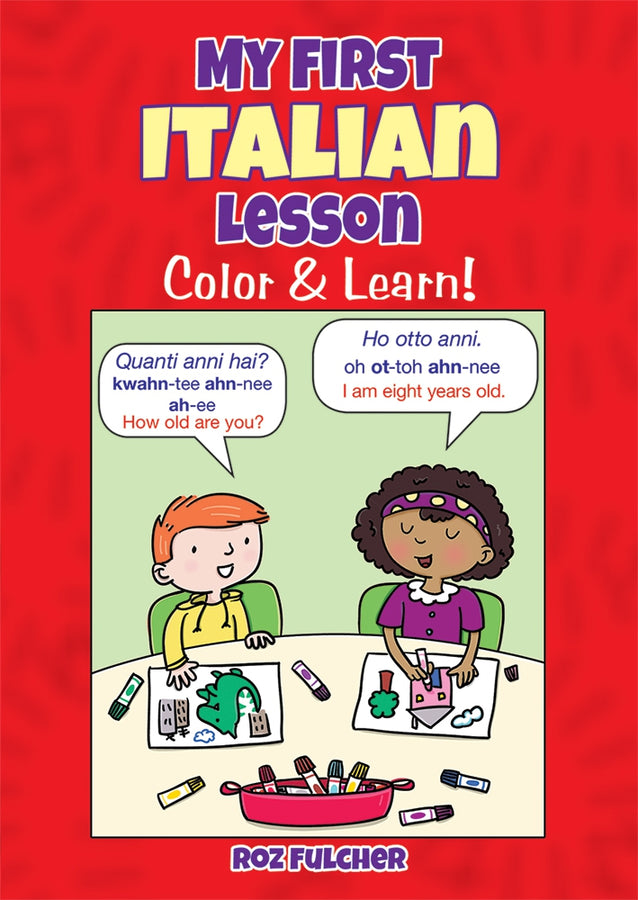 Dover My First Italian Lesson: Color & Learn!