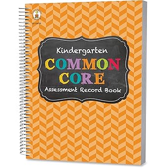 Common Core Assessment Record Book Kindergarten