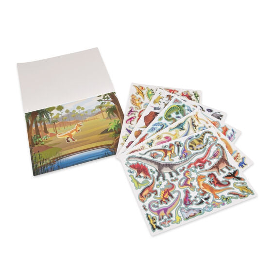 Reusable Sticker Activity Pad - Prehistoric - Melissa and Doug