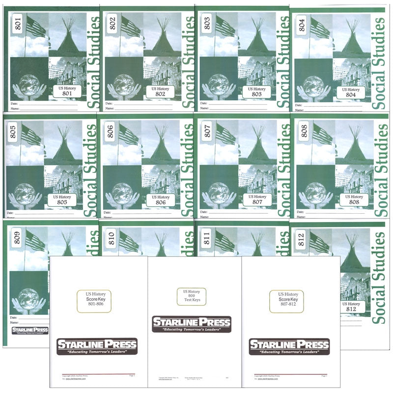 Starline Press US History Grade 8 Set