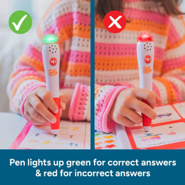 Hot Dots® Jr. Let's Master Kindergarten Reading Set with Ace—The Talking, Teaching Dog® Pen