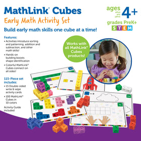 MathLink Cubes Early Math Activity Set