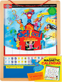 My School Calendar (Wooden Magnetic School Calendar)