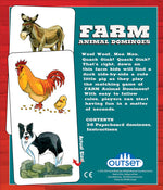 Farm Animal Dominoes Matching Game
