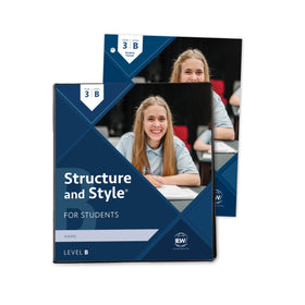 IEW Structure and Style for Students: Level B Year 3 [Binder & Student Packet] Grades 6-8
