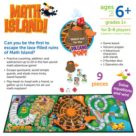 Math Island! Addition & Subtraction Game