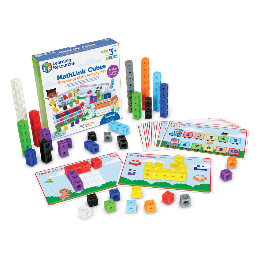 MathLink Cubes Preschool (PreK) Activity Set