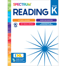 Spectrum Reading Workbook Grade K Paperback