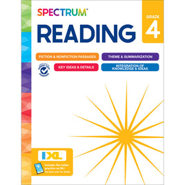 Spectrum Reading Workbook Grade 4 Paperback
