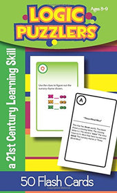 Logic Puzzlers Flash Cards Ages 8-9