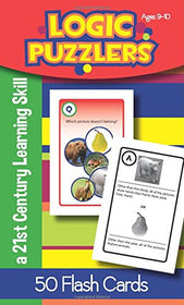 Logic Puzzlers Flash Cards Ages 9-10