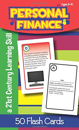 Personal Finance Flash Cards Ages 9-10