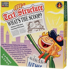 Learning Well Games: Text Structure, What's the Scoop? Green Level RL 5.0-6.5