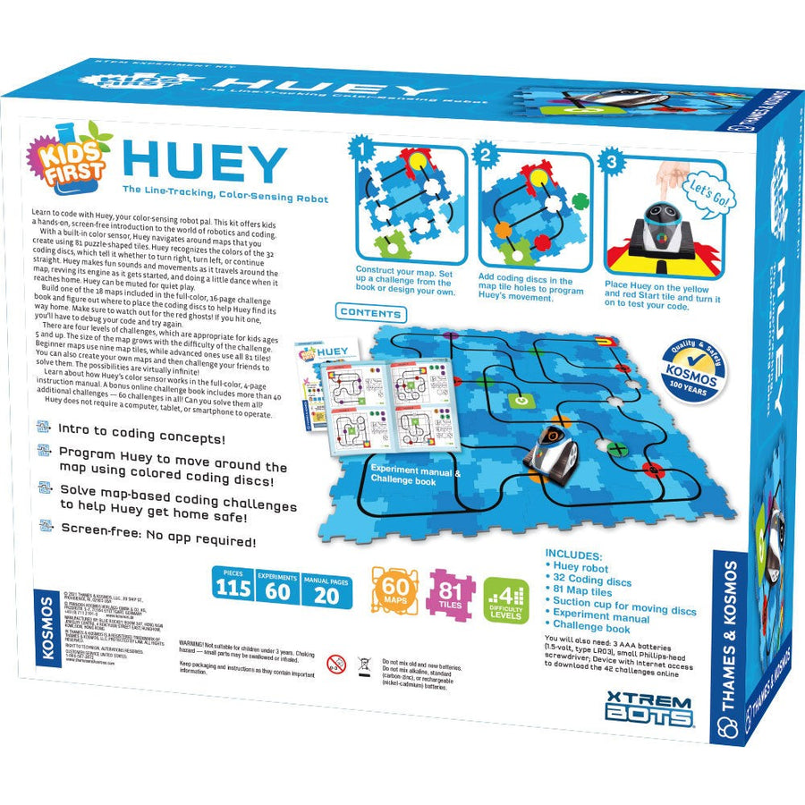 Kids First Huey: The Line-Tracking, Color-Sensing Robot – A Brighter ...