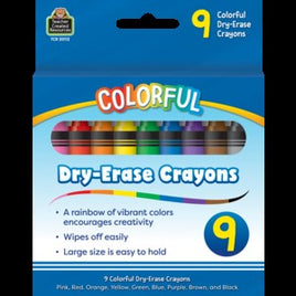 Colorful Dry-Erase Crayons (Teacher Created Resources)