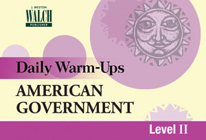 Daily Warm-Ups: American Government II