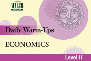 Daily Warm-Ups: Economics II