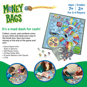 Money Bags Coin Value Game