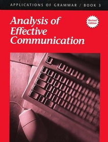 Applications of Grammar Book 3 Analysis Of Effective Communication
