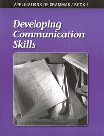 Applications of Grammar Book 5 Developing Communication Skills