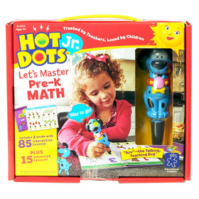 Hot Dots® Jr. Let's Master Pre-K Math Set with Ace—The Talking, Teaching Dog® Pen