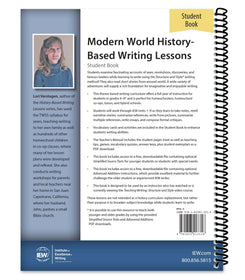 IEW Modern World History-Based Writing Lessons Teacher/Student Combo (Grades 6-8)