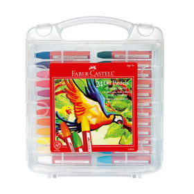 Oil Pastels in Storage Case (Set of 24)