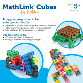 MathLink Cubes Big Builders