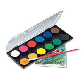 Watercolor Paint Set (12 Colors)