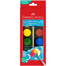 Watercolor Paint Set (12 Colors)