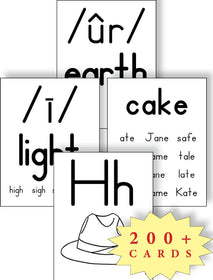 Phonics Flashcards-Memoria Press