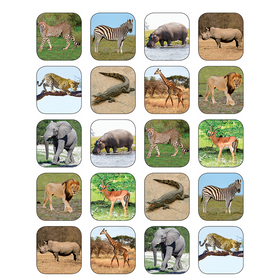 Safari Animals Stickers (Teacher Created Resources)
