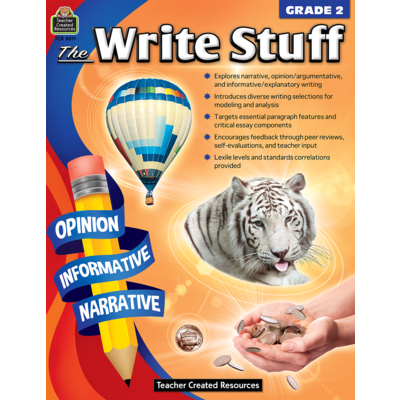 The Write Stuff Grade 2 (Teacher Created Resources)